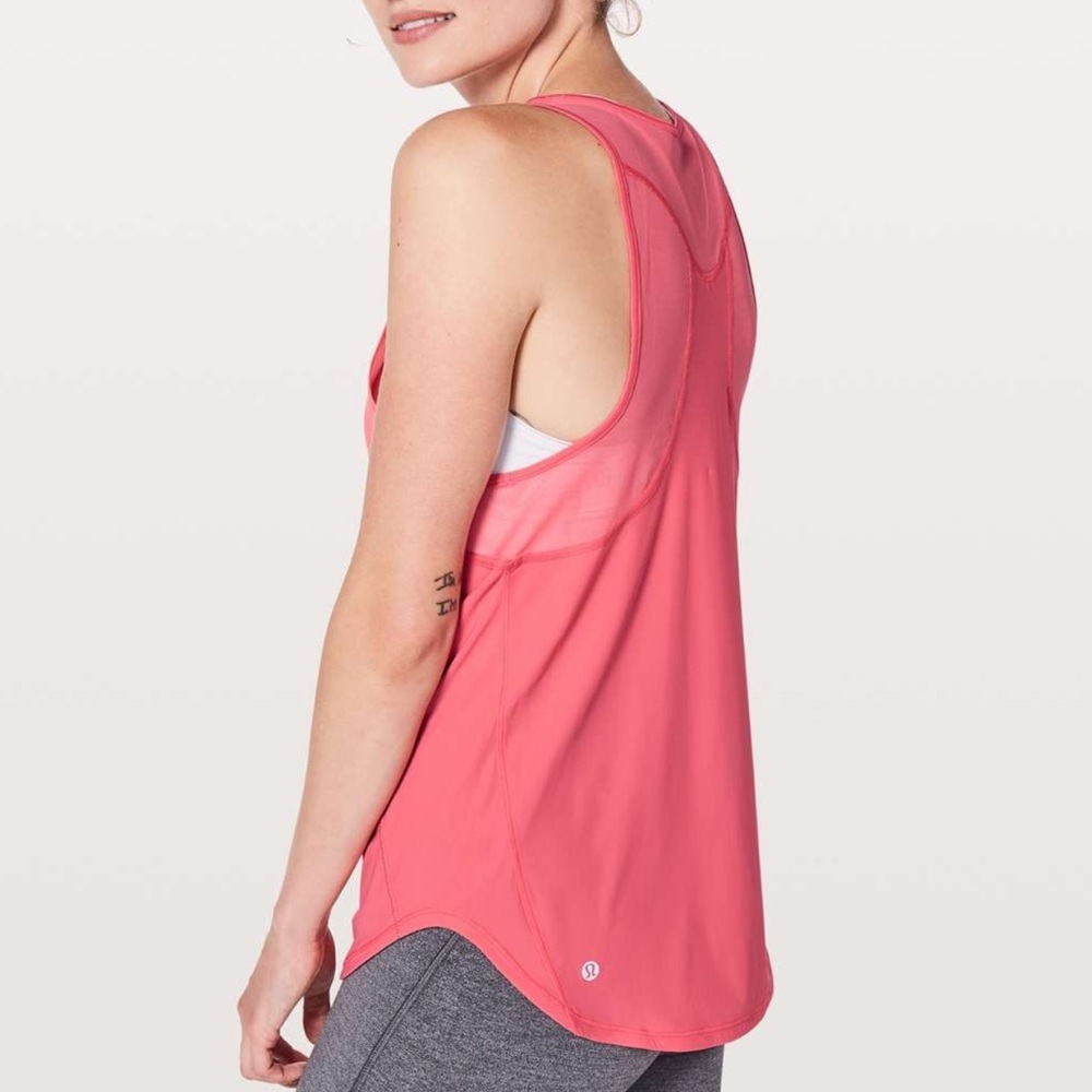lululemon athletica Women's Sculpt Tank II red